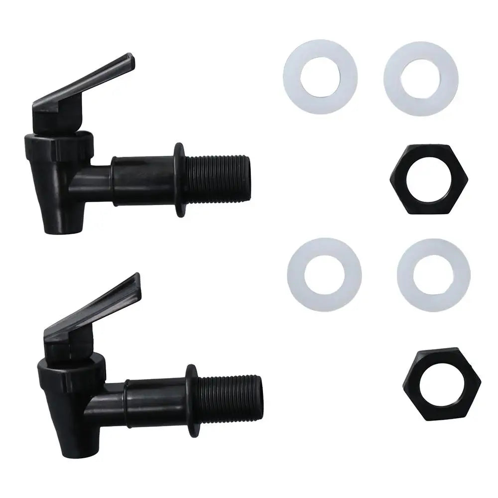 2 Pcs Replacement Faucet Water Bottle Jug BPA Free Plastic Water Spigot Replacement for Household Water Bucket