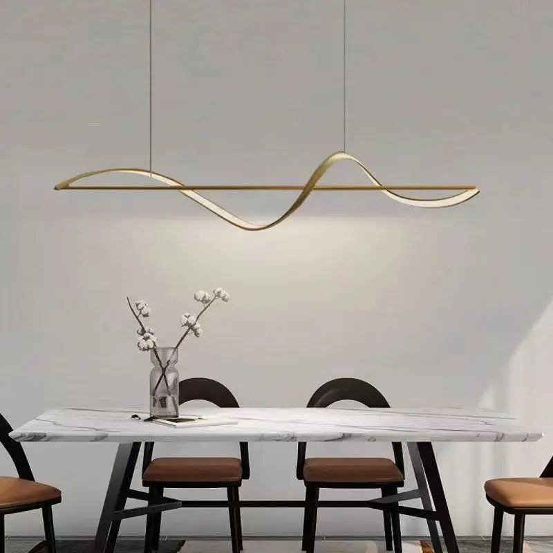 Modern Light Luxury Restaurant Pendant Lamp Italian Creative Living Room Dining Table Bar Counter Nordic LED Lighting Fixtures