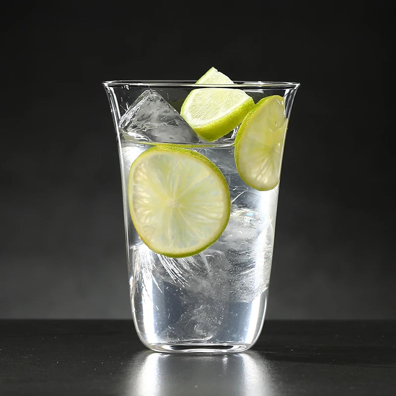 Water Glass Cup, Cocktail Glass,Barware Collins Tumbler Drinking Glasses For Water, Juice, Beer, And Cocktail