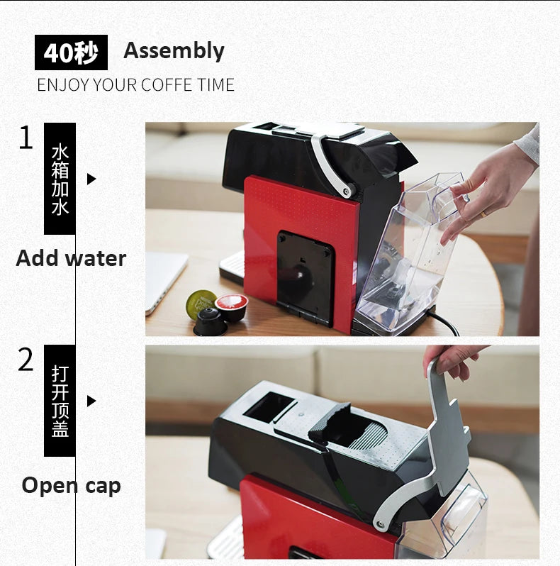 Longbank Multi-capsule Coffee Machine Automatic