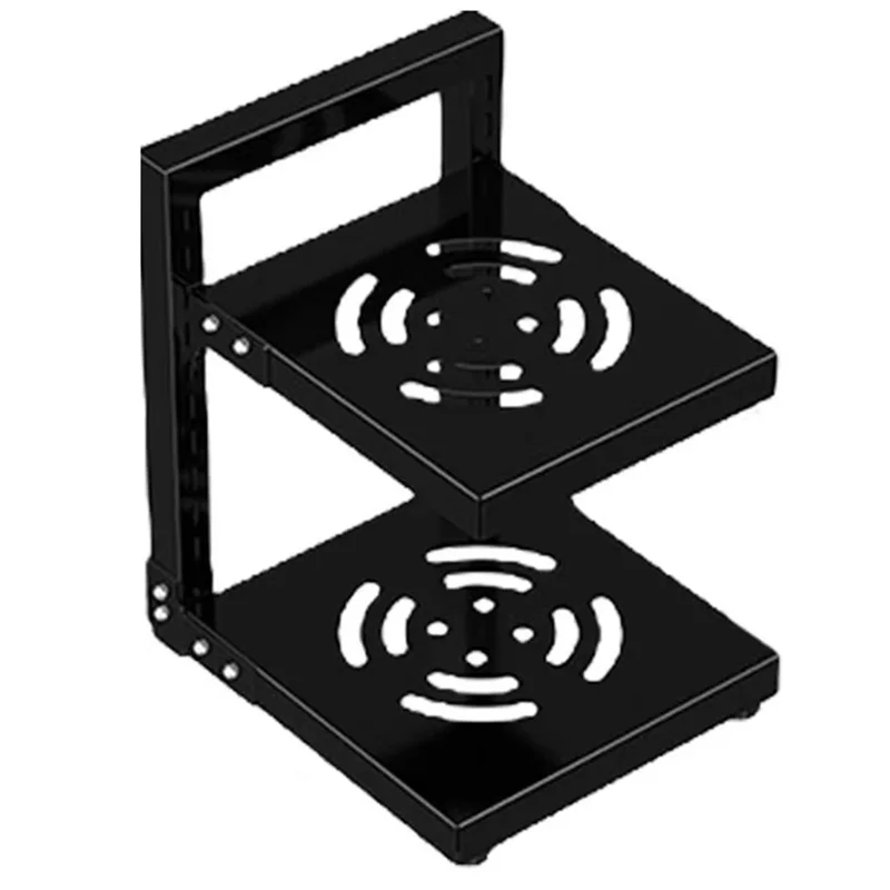 KYCOR-Adjustable Pot Organizer Rack - Space-Saving, Rustproof Storage For Pans, Pots & Lids - Under Cabinet Kitchen Solution