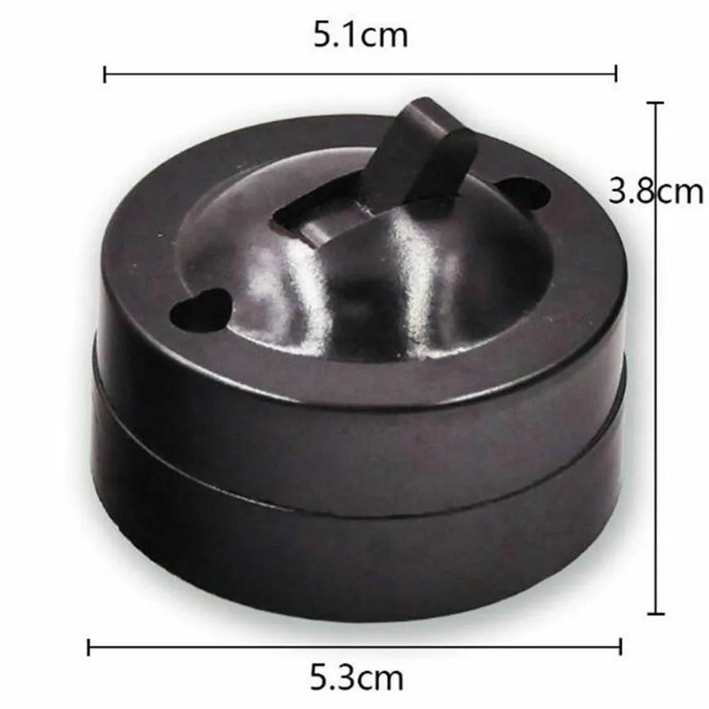 Single Control Switch Round Wall Mounted Easy Install Household Light Switch Retro Retro Style 1PC High Quality