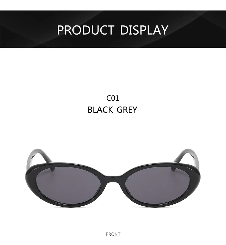 4pcs/7pc Small Oval Sun Glasses Vintage Oval Sunglasses 2024 Men Small Oval Sun Glasses Retro Fashion Women Sun Glasses Oculus ﻿