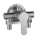 304 Stainless Steel Surface Shower Set Hot and Cold Switch Brushed Water Mixing Valve Faucet