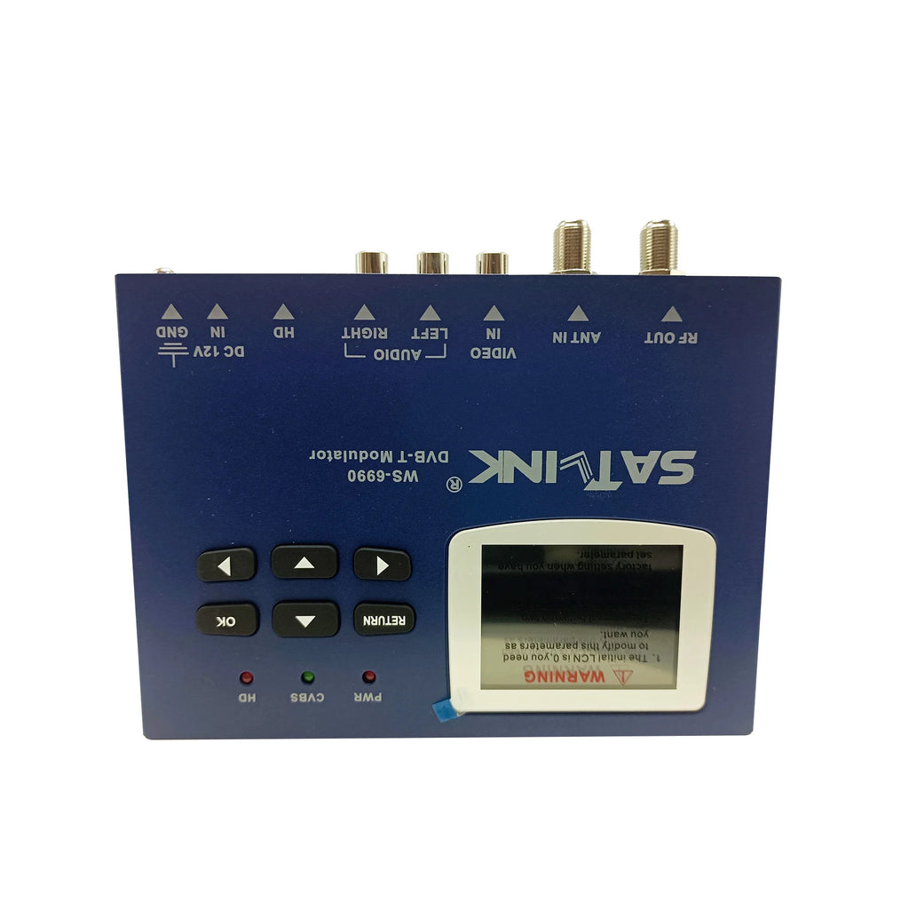 HD encoder modulator AV to RF HD to RF DVB-T DVB-C ISDBT TDT DTV modulator CATV self-produced programs