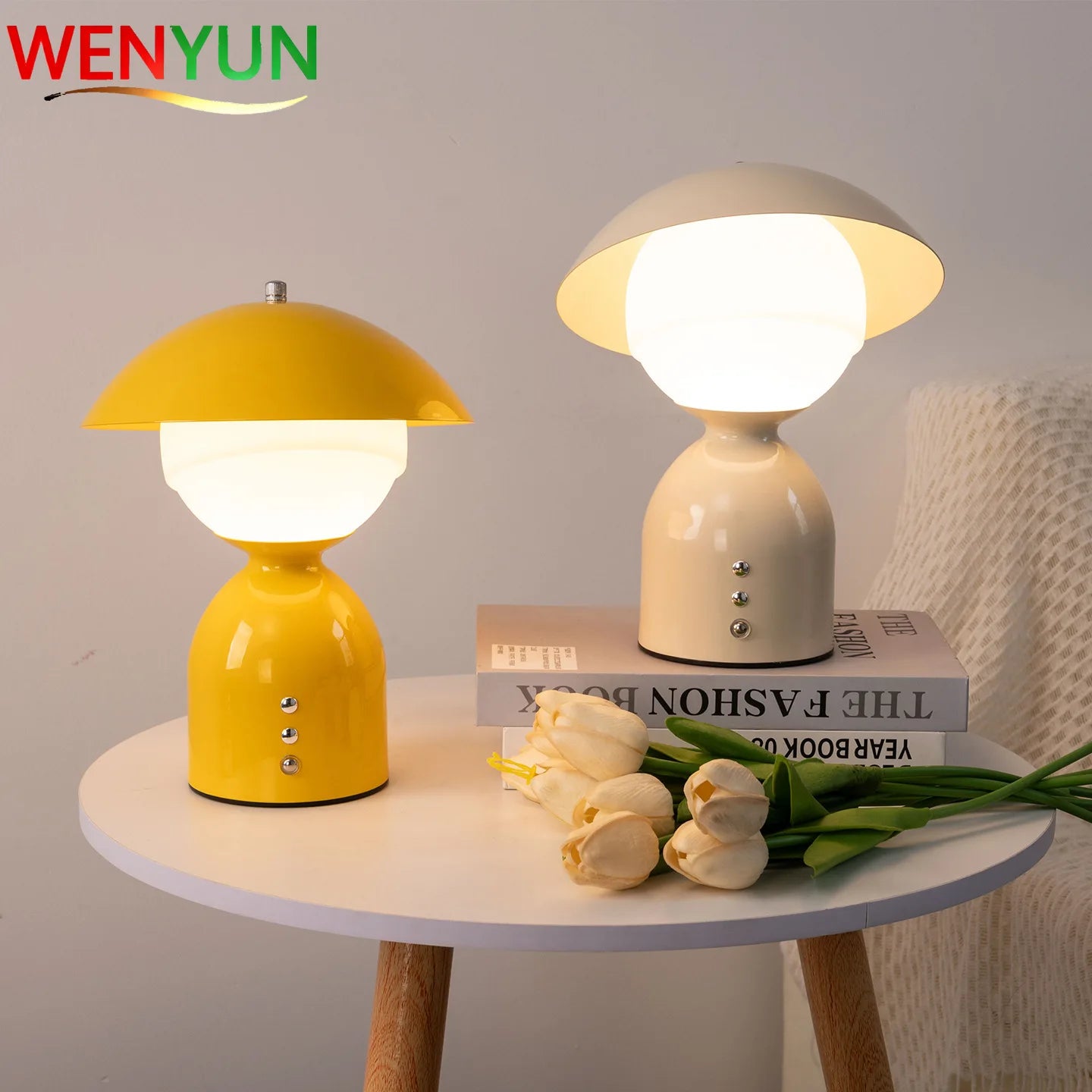 2026 Modern Night Light Atmosphere Lamp with Touch Dimming and Charging Function Desk Lamp
