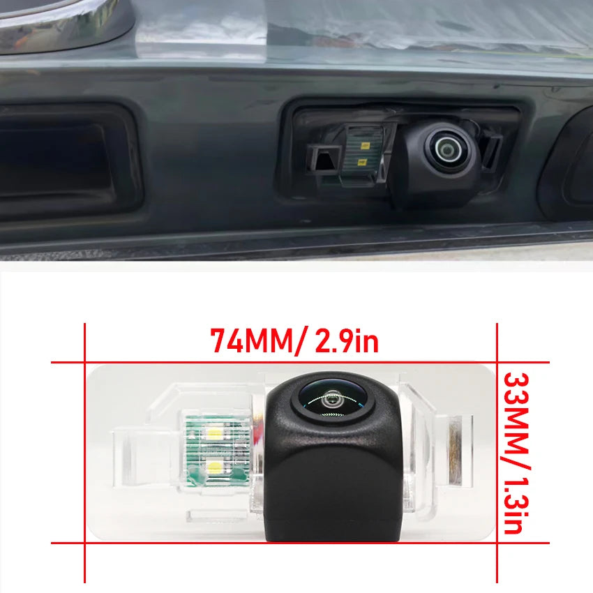 For Mini Cooper R50 R52 R53 R56 2001~2008 AHD HD Fisheye Wireless Camera Car Rear View Backup Reversing Camera Night Vision