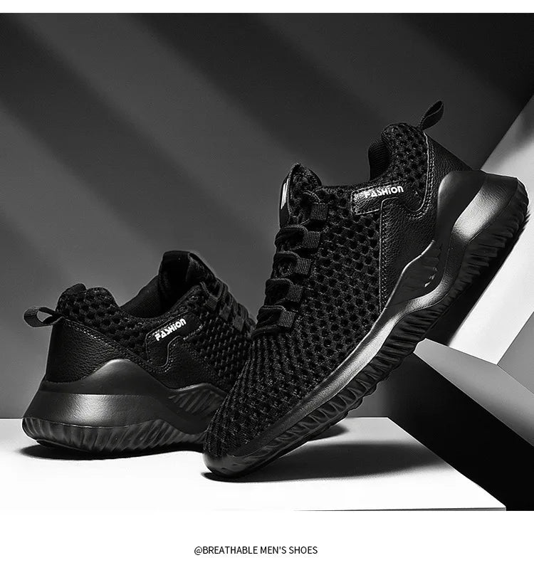 2026 Summer Men's Loafers Walking Mesh Breathable Summer Comfortable Casual Shoes Sneakers Zapatillas Hombre Men Running shoes