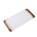 Kitchen Accessories Ceramic Japanese Style Sushi Plate Exquisite Fashionable Dinner Plates Elegant Rectangle Flat Plates Home