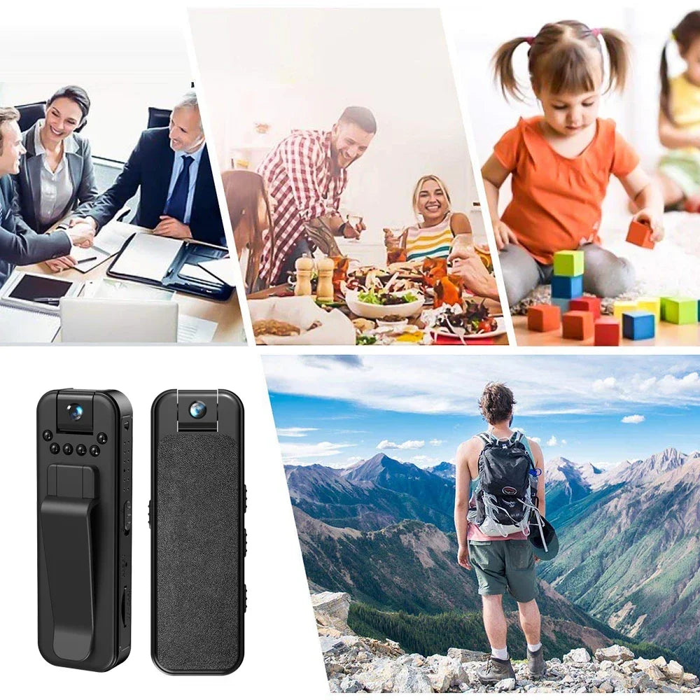 1080P HD Mini Camera Portable Small Digital Video Recorder Surveillance Camcorder Night Vision Video Police BodyCam Infrared