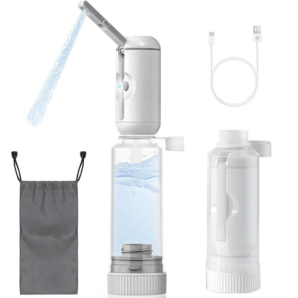 Pocket Bidet Shower Handhel Automatic Toilet Sprayer 200ML Portable Travel Shattaf for Hygiene Cleaning Personal Baby Care