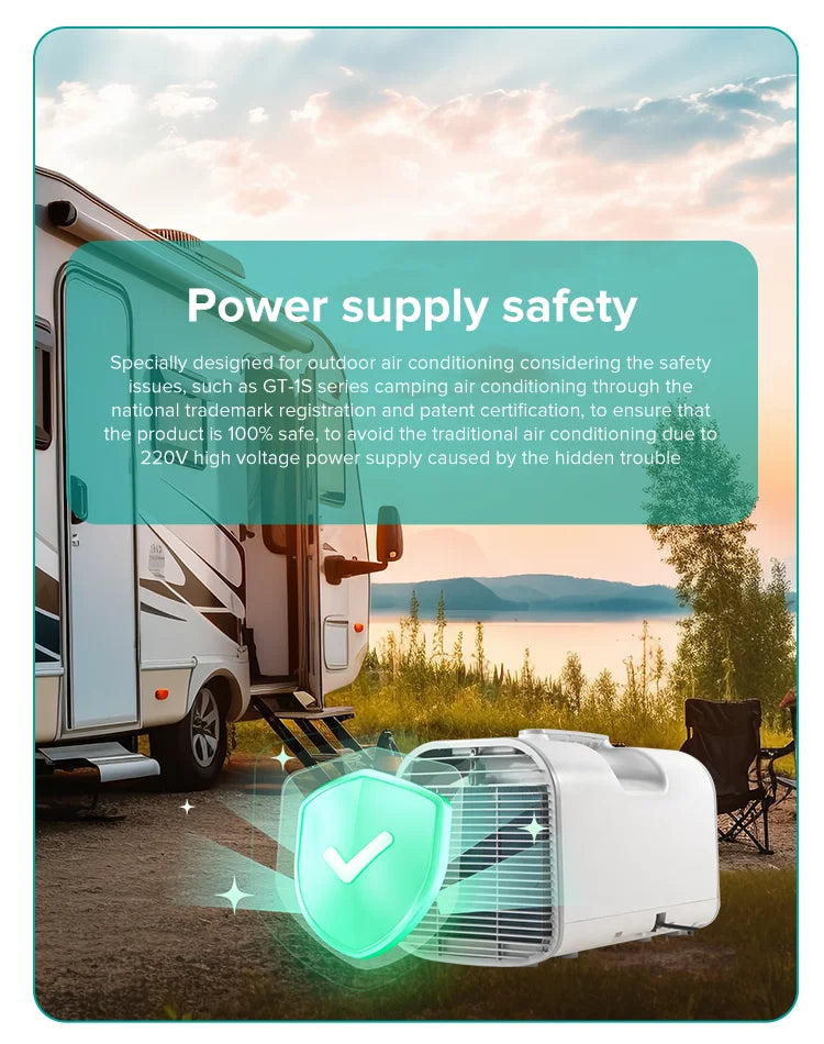 OEM 110V 220V Factory Direct Mini Portable AC air Conditioner Mobile for Rv Tent Outdoors Truck Car