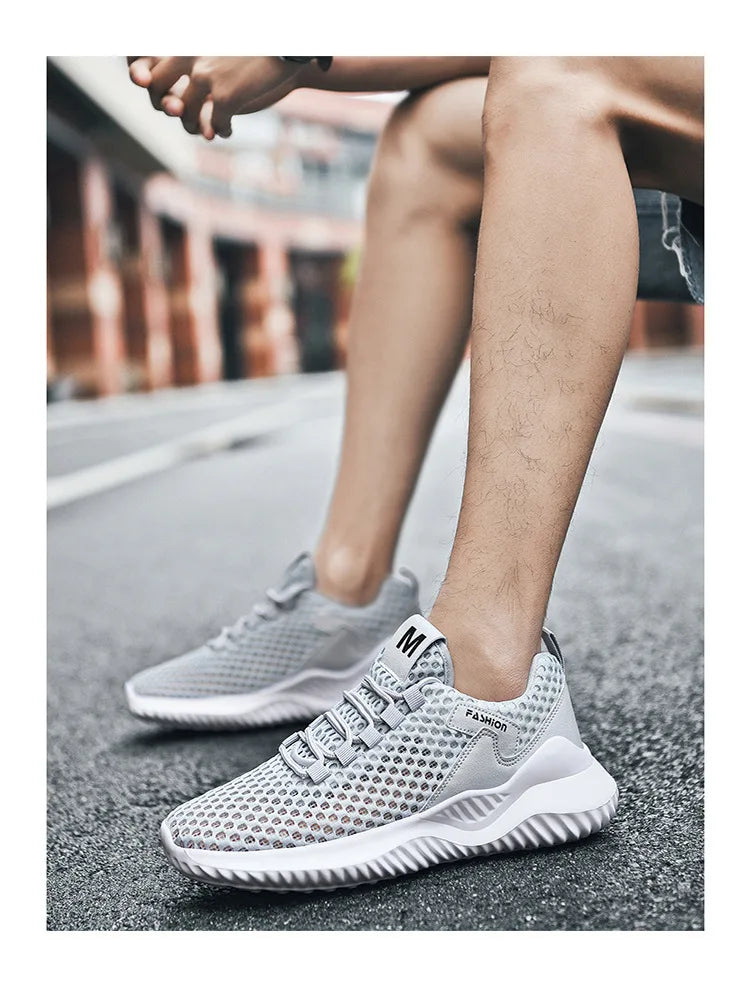 2026 Summer Men's Loafers Walking Mesh Breathable Summer Comfortable Casual Shoes Sneakers Zapatillas Hombre Men Running shoes