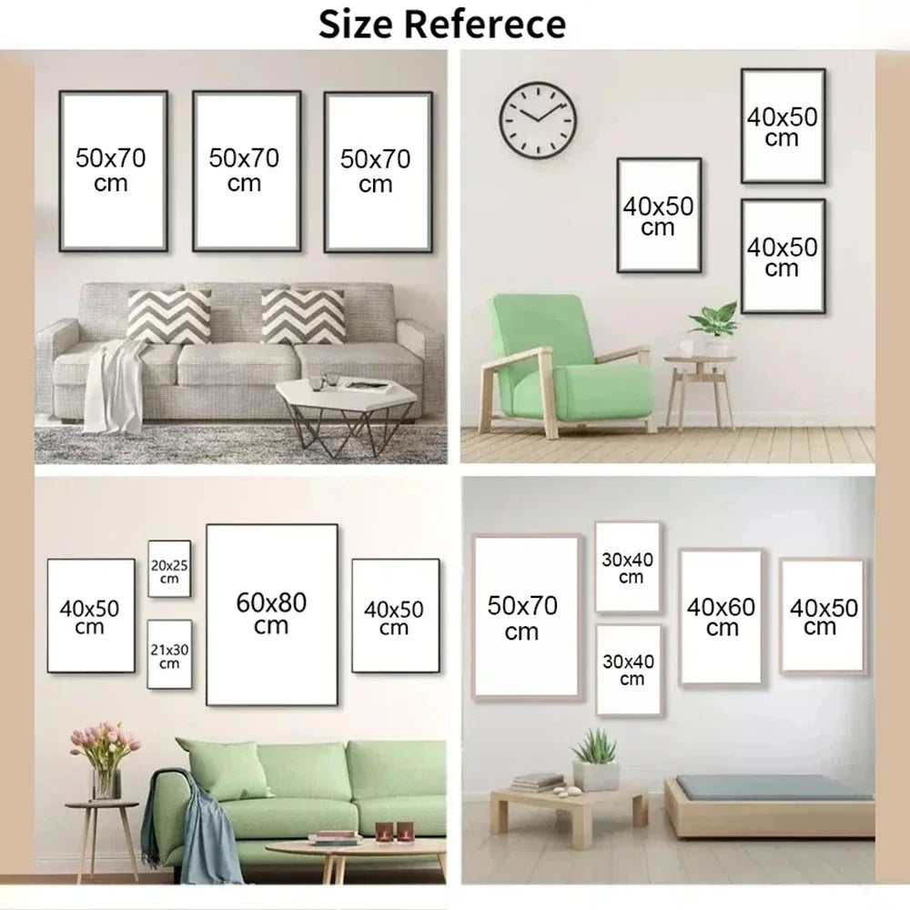 t-TV Girl Poster Wall Art Print Decorative Mural Home Decor Gift Unframed