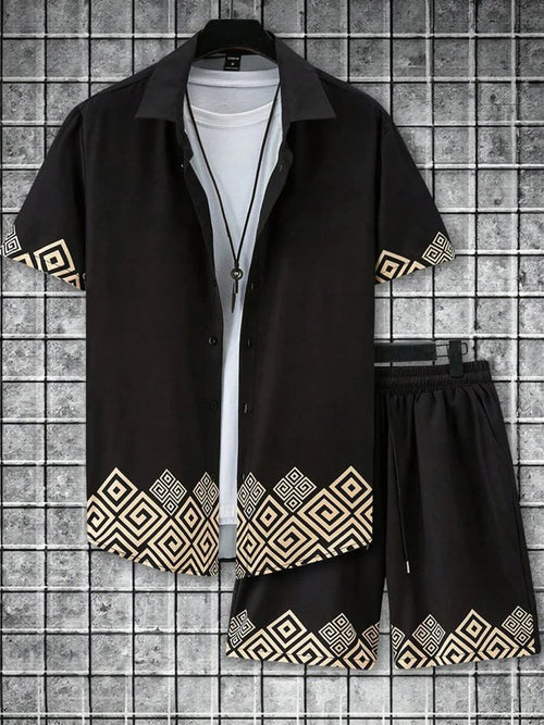 Summer Men's casual beach outfit