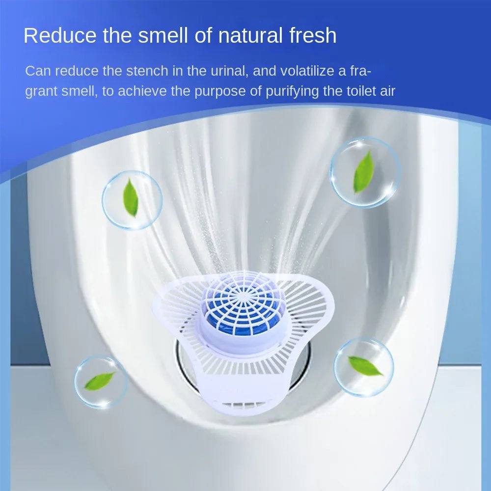 Anti Splash Design Urinal Deodorant Mat Soft Mat Pad Urinal Screens Deodorizer Easy to Use