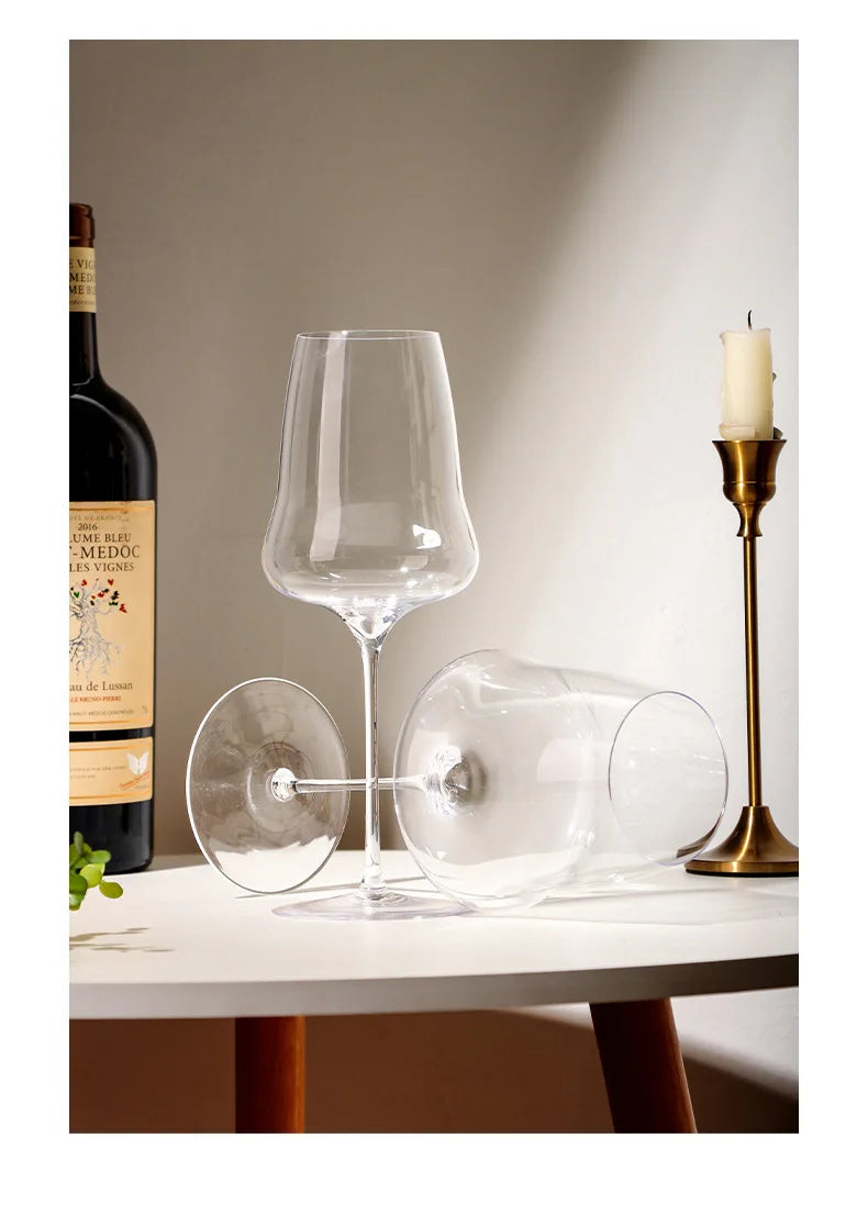 Transparent Thin Cloud Red Wine Glasses Goblets Light Luxury Crystal Glasses Burgundy Wine Glasses Champagne Glasses Thin Stems