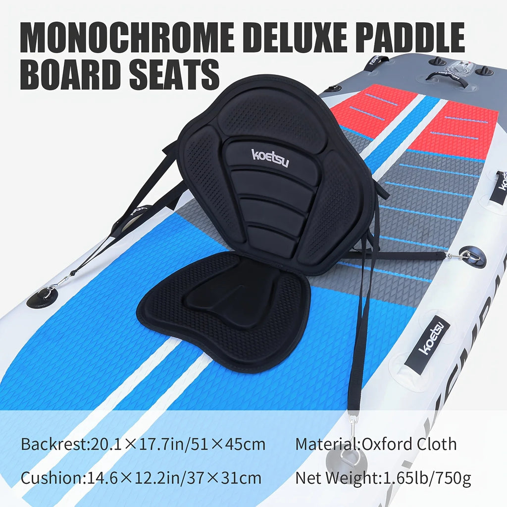KOETSU Paddle Board Easy Seat Surfing SUP Paddle Board Rowing Board Canoe Portable Backrest Cushion
