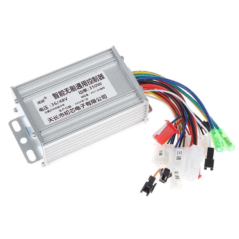 Electric Bicycle Accessories 36V/48V Electric Bike 350W Brushless DC Motor Controller For Scooter