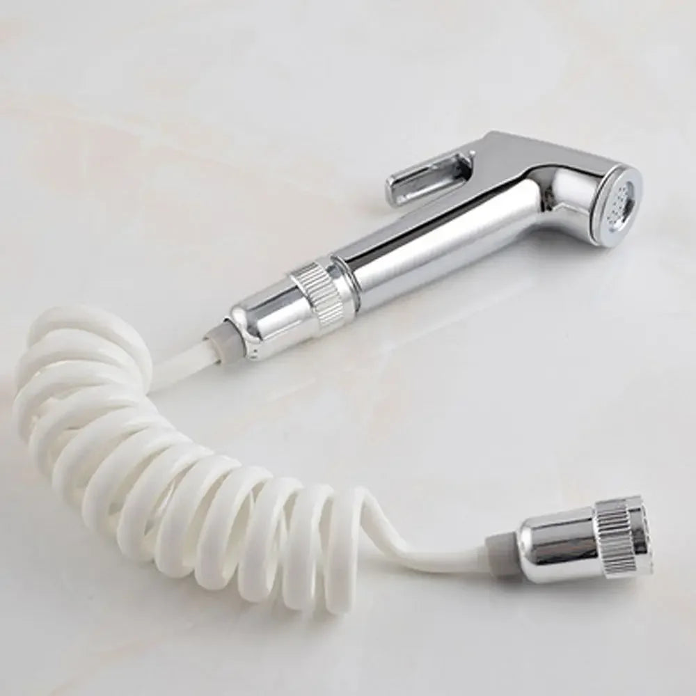 Handheld Toilet Bidets Sprayer Set Wall Bracket Stainless Steel Hand Bidet Faucet for Bathroom Toilet Shower Head Self Cleaning