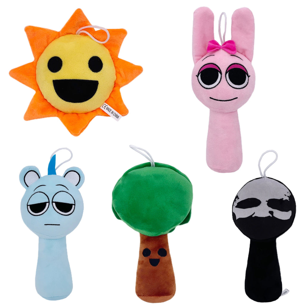 Sprunki Plush Toys Sprunki Plushie Sprunki Soft Game Cartoon Pillow Kids Birthday Gifts Stuffed Dolls Christmas Gift