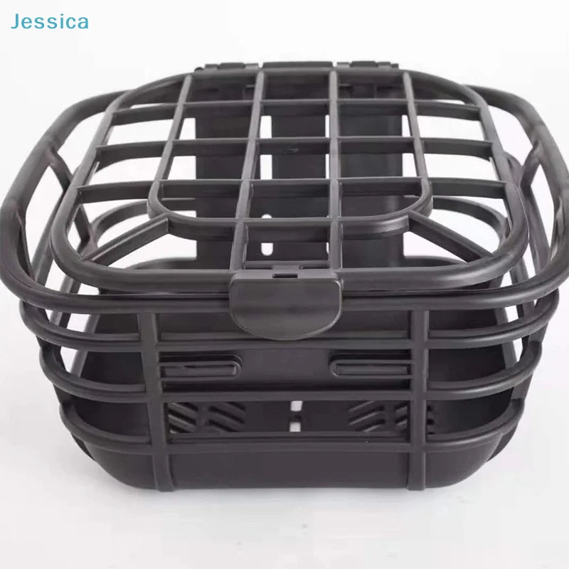 ♥Universal Bike Front Basket - Anti-Deformation Plastic Basket for Electric Bikes & Regular Bicycles
