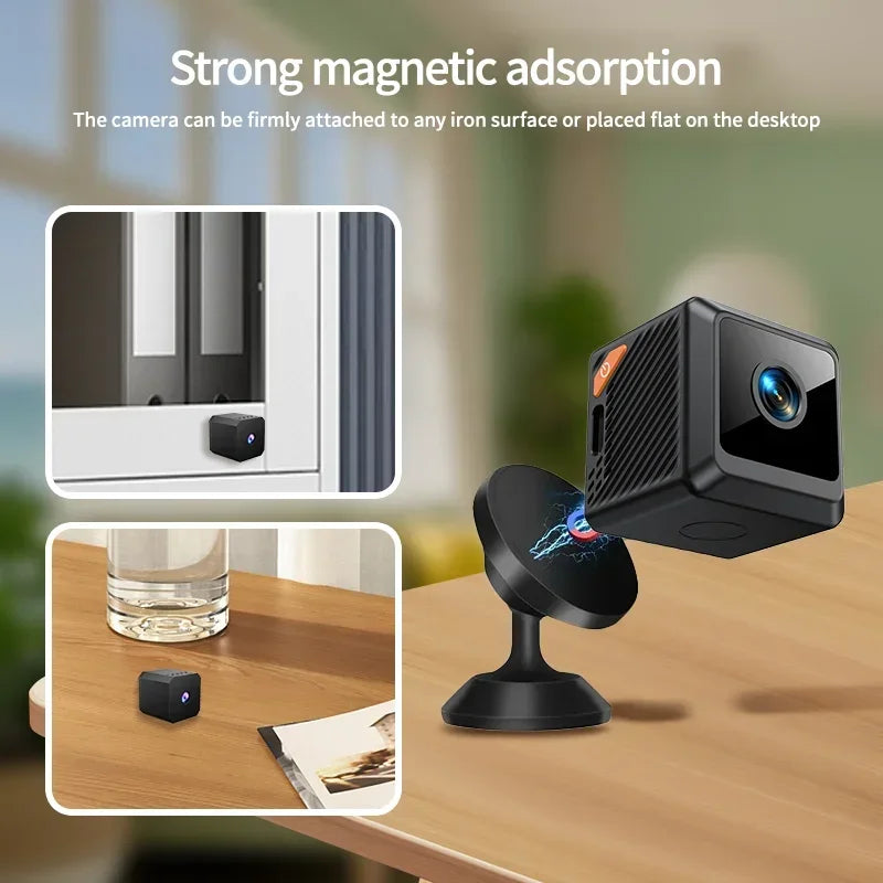 W02 1080P mini security protection home night vision surveillance Outdoor camping WIFI Subminiature smart home camera cctv video