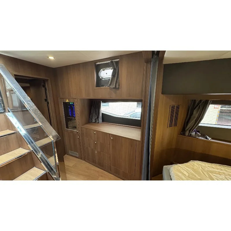 Customizable 2026  Factory Direct 41ft Aluminum Alloy  Luxury Yacht CE High Speed Sport Boat with Outboard Machine for Sale