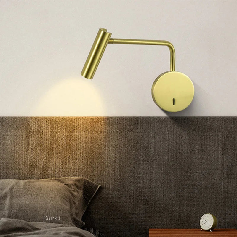 Modern LED Wall Lights 9w With Switch LED Wall Lamps Living Room Indoor Lighting Bedside For Bedroom Read Wall Sconce