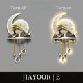 Modern Creative Entrance LED Mural Light For Corridor Living Room Dining Study Hanging Painting Lustre Home Decoration Wall Lamp