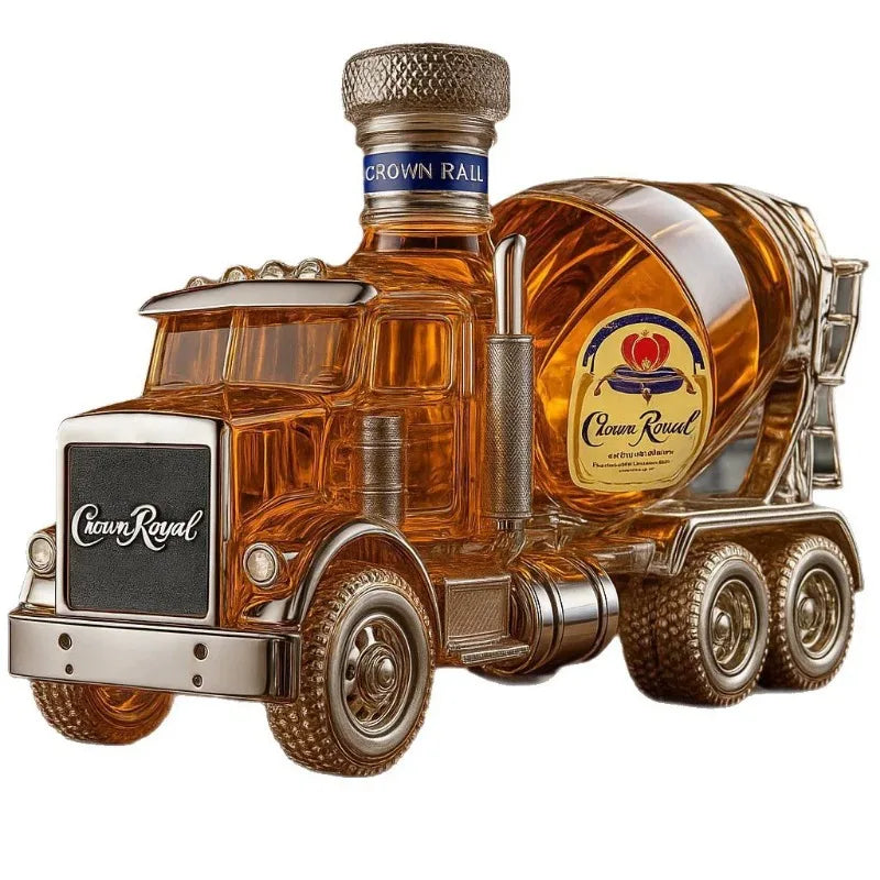 Funny Whiskey Glass Decanter Eagle 10Oz Glass Whiskey Wine Bottle Statue Decoration for Bar Office Home