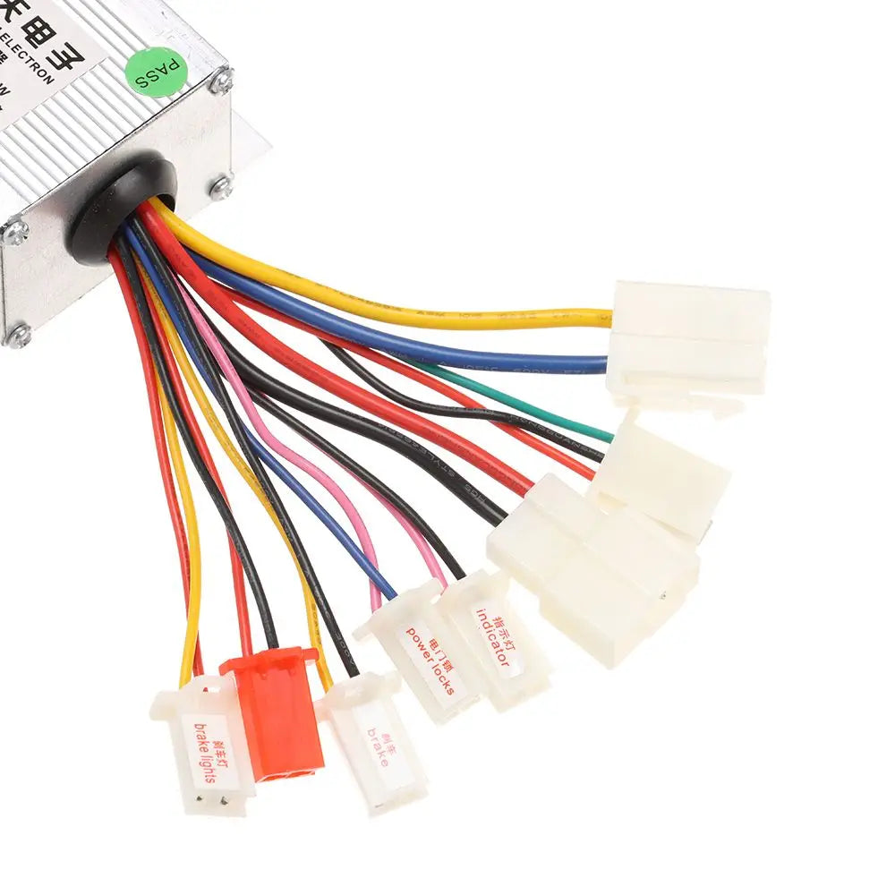 E-bike Accessories 24V/36V/48V Electric Bicycle Parts Bicycle Controller Brushed Controller Electric Bike Motor