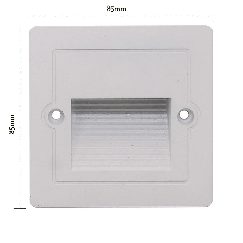 Outdoor Led Stair&Step Light 3W Waterproof Recessed Wall Corner Lamp For Home Landscape Pathway Stairway Garden Yard Footlight