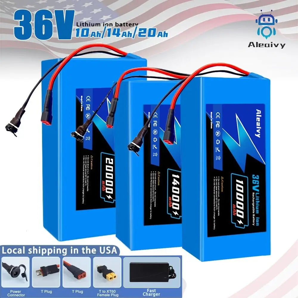 10S6P 36V 20000mAh Electric Scooter Lithium Battery 18650 Battery Pack 36V 20Ah Electric Scooter Electric Scooter Battery 42v