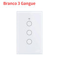 Tuya WiFi Smart Switch Works With Alexa With/Without Neutral Wire Touch Light Switch Wireless RF433 Wall Remote Voice Control