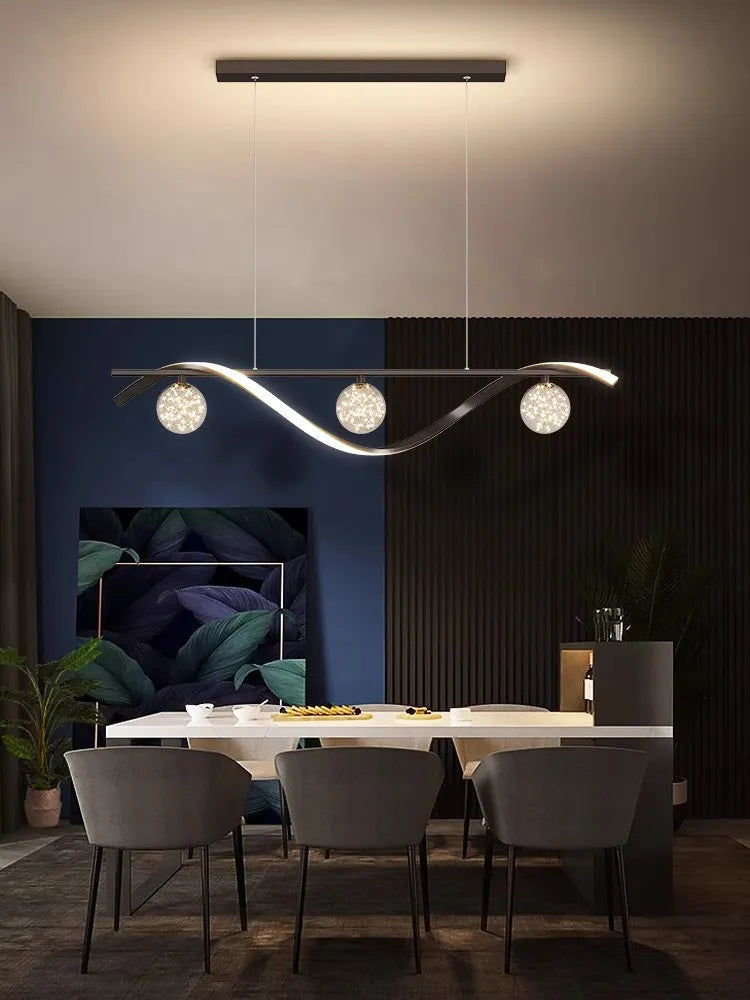 New Luxury LED babysbreath Modern Ceiling Hanging Lamp lustre for Living Dining Room Pendant Lights Fixtures suspension