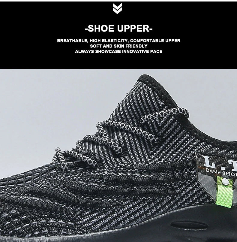 Men's Sports Sneakers Running Shoes Non-Slip Outdoor Casual Mesh Tennis Athletic Lightweight Breathable For Women Walking Shoe