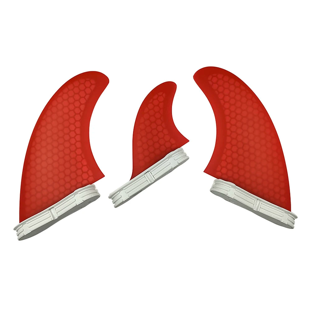 T1 Size Tri Fins Honeycomb Carbon Surfboard Fins UPSURF FCS 2 Fins For Sup Accessories Thruster Surfing Fins Board Stabilizers