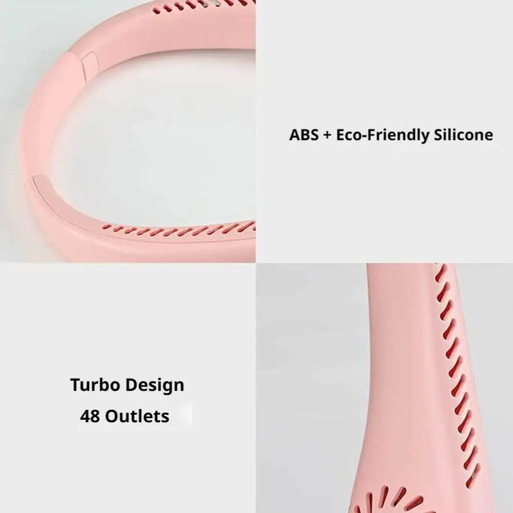 Hanging Neck Fan For Outdoor Portable Cooling Lazy Person Mini Hanging Neck Small Fan Bladeless Small Fan