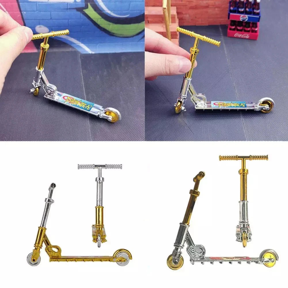 Quality Educational Toys Fingerboard Children's Finger Bike Two Wheel Scooter Mini Finger Scooter Mini Scooter Finger Scooter