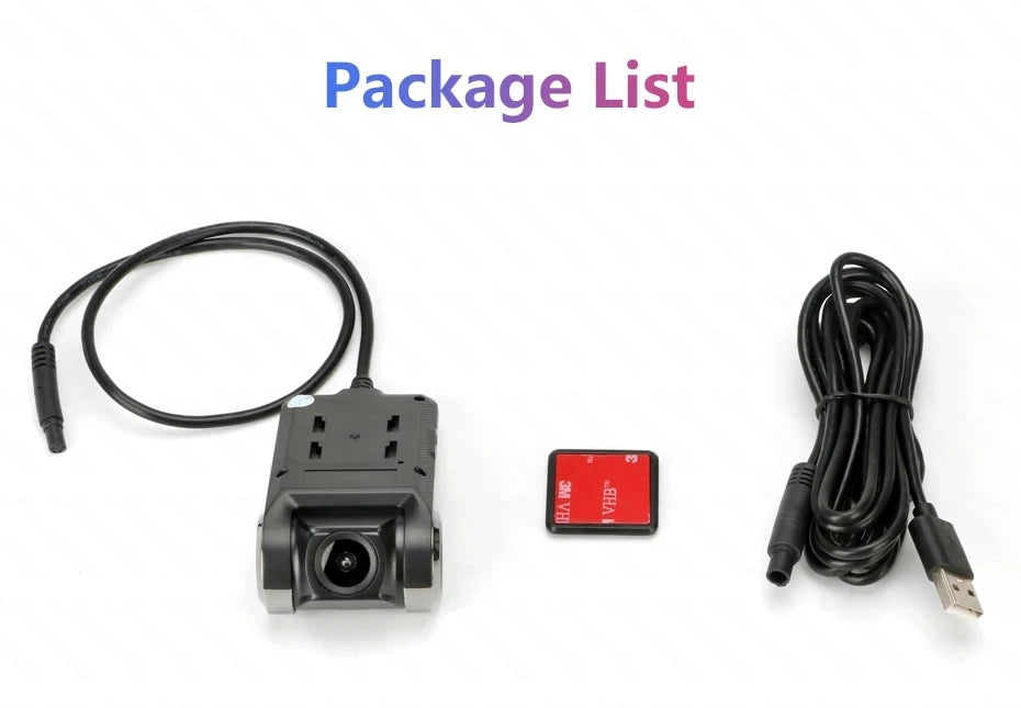 JIMIKE Car Multimedia Camera  Rear CAM Wide Angle Backup Camera HD Dashcam AHD 1080P  DVR Driving Recorder ADAS