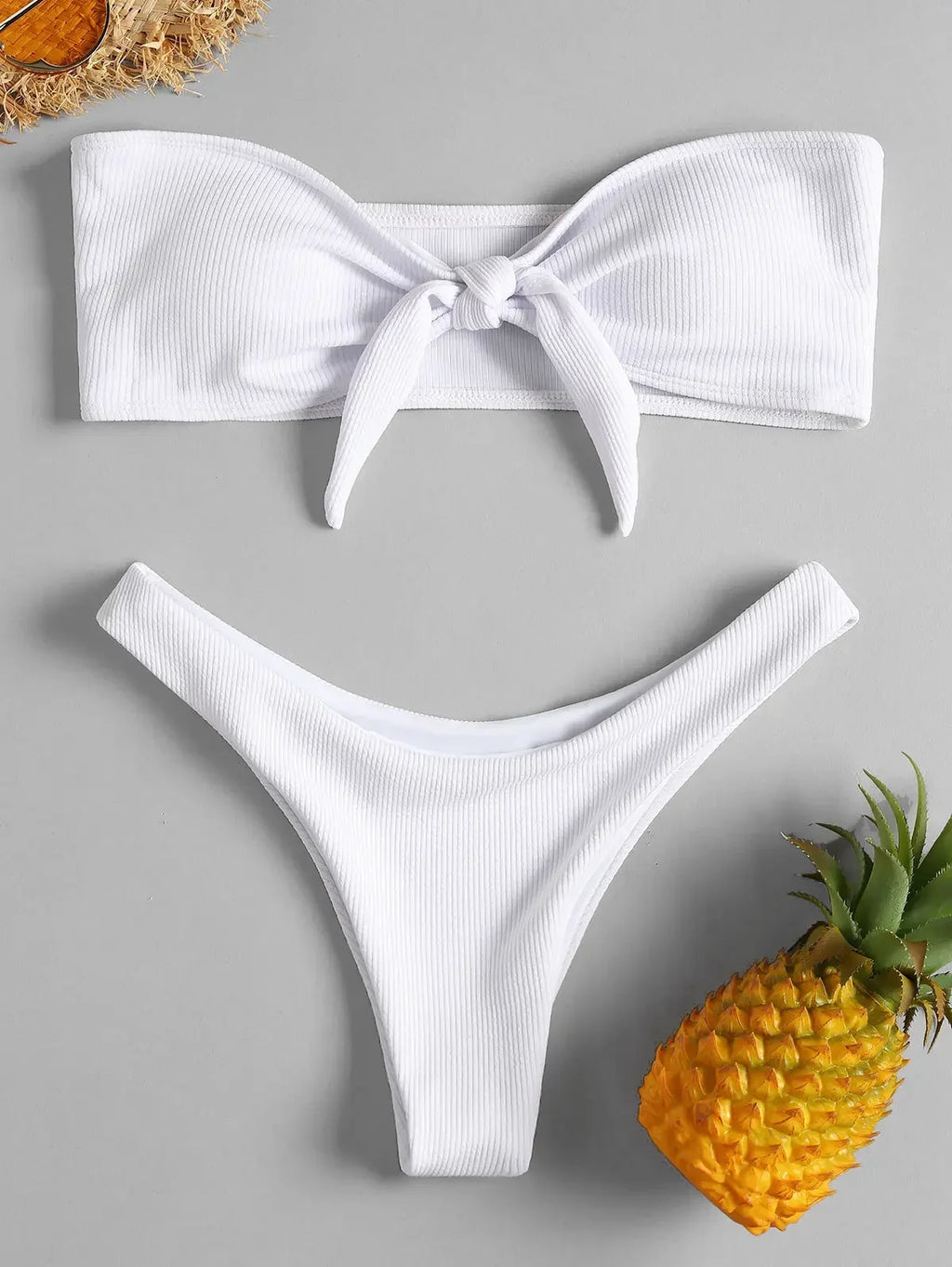Sexy Bikini Bottoms Women's 2025 Swimsuit Low Waisted Bottom Solid Color Swimwear Thong Beachwear Brazilian Bathing Suit Summer