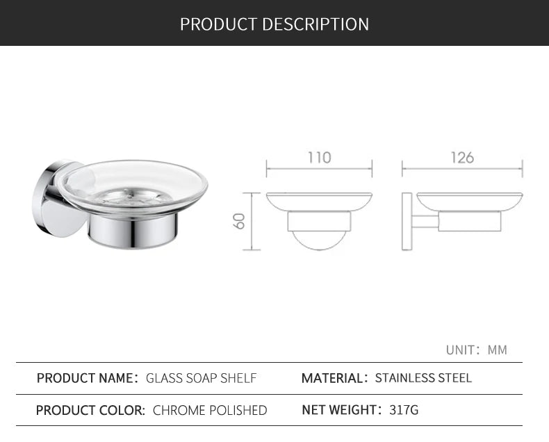 Bathroom Accessories Towel Rack Shelf Paper Holder Stainless Steel Toilet Brush Holder Hand Towel Ring Robe Hook Hanger Chrome