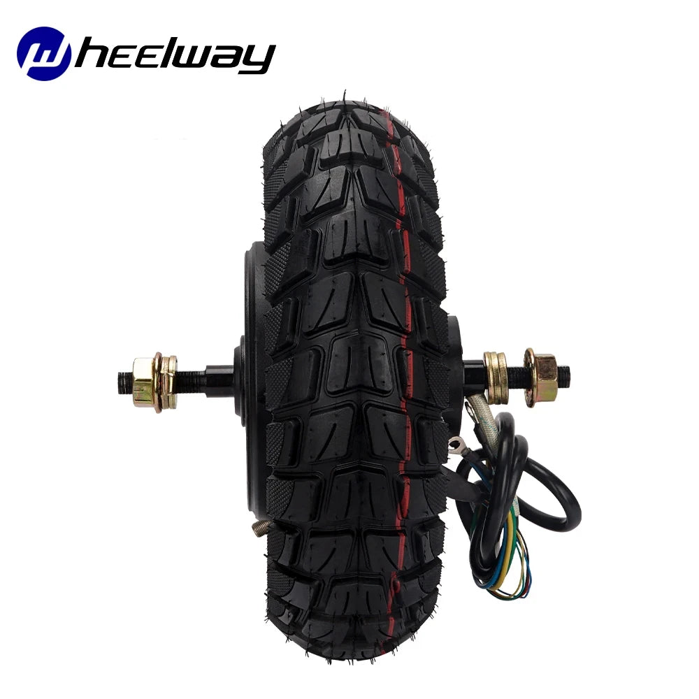 10 Inch Dual Drive Electric Motor 52V60V1600W3000W Powerful Electric Scooter Hub Motor Disc Brake Brushless Vacuum Tire E-Bike