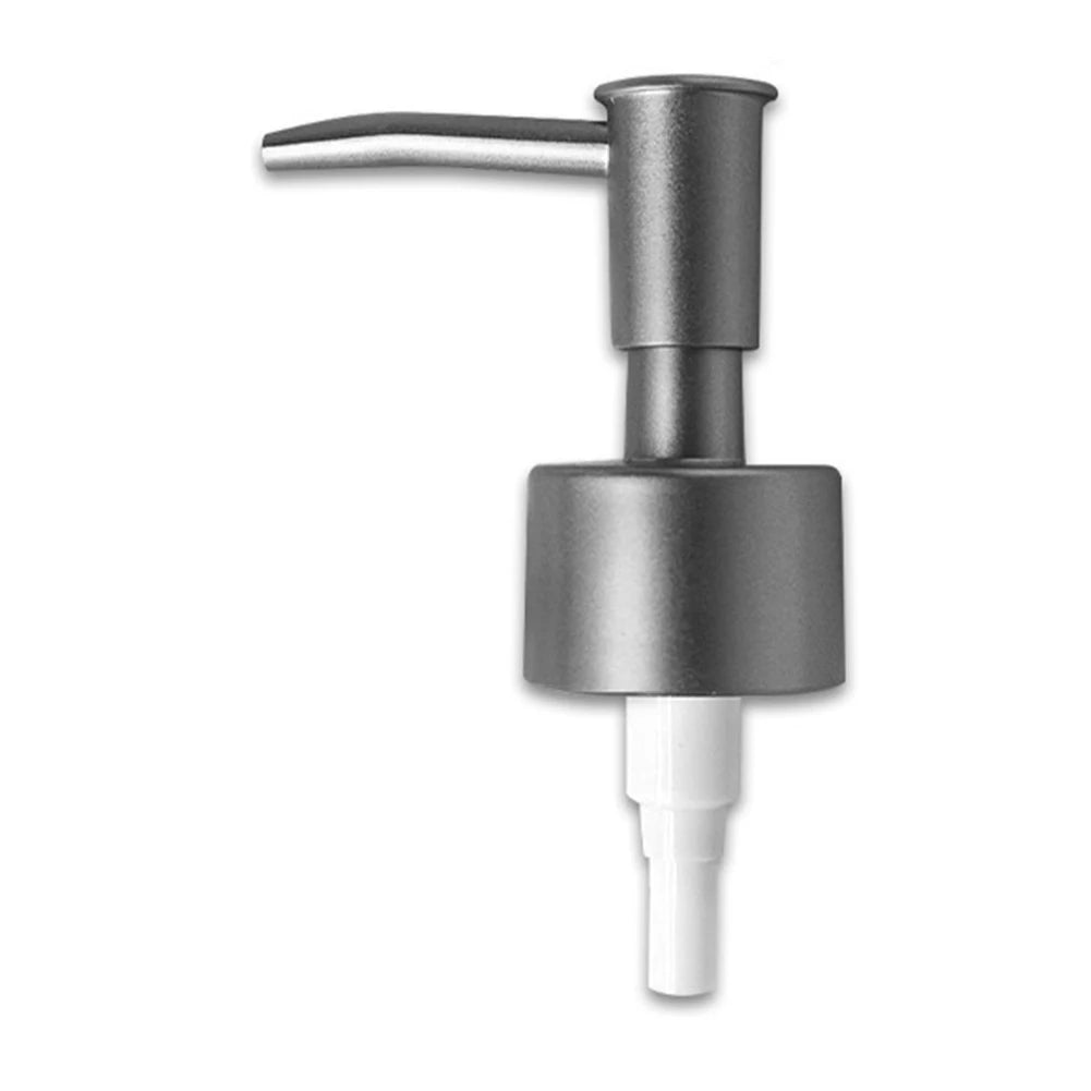 Stylish Soap Dispenser Pump Kitchen Bathroom ABS Plastic Messy Spills Tarnish Resistant Brushed Gold Thread Standard
