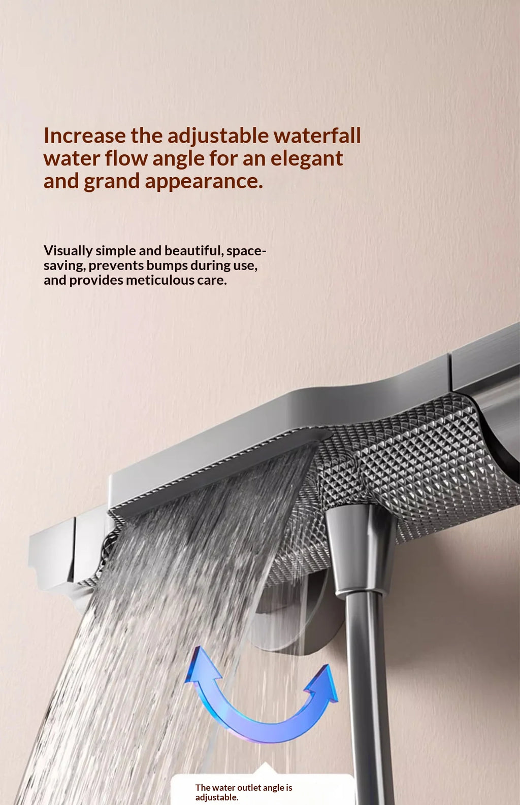 Shower faucet, hot and cold mixing valve, bathroom switch three-way bathtub faucet, shower faucet
