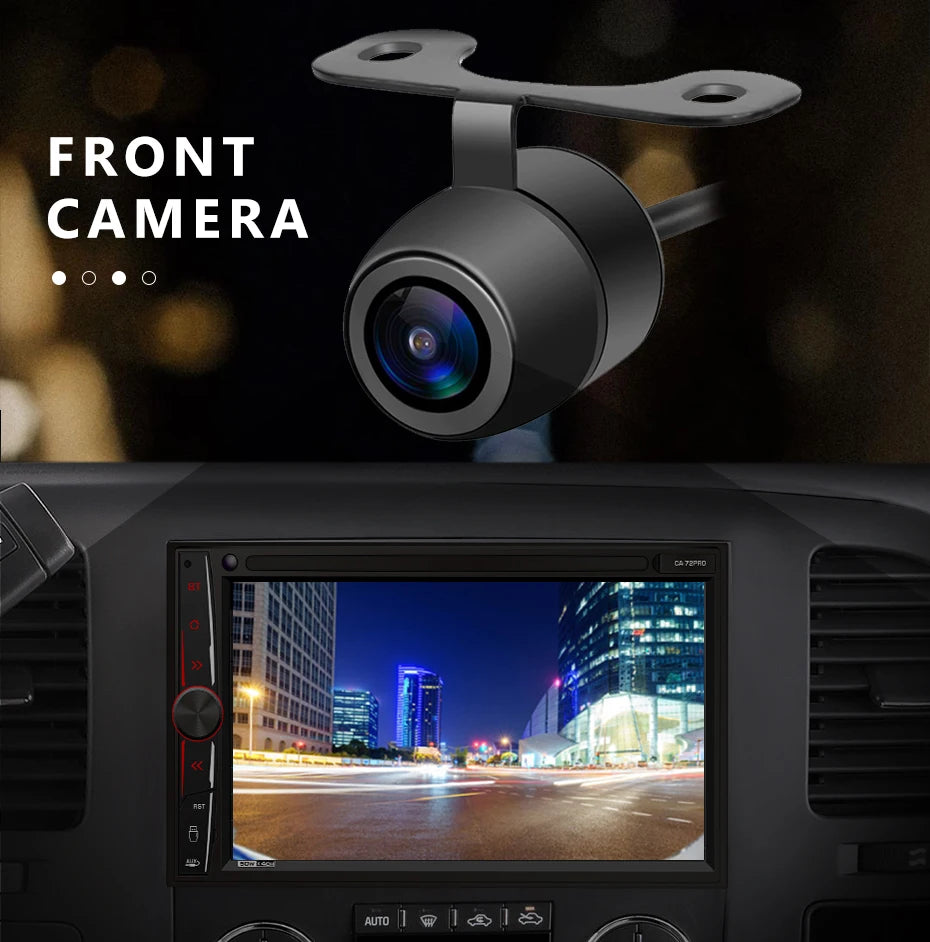 Car Rear / Front Camera Night Vision Waterproof Parking Camera Wide Angle for Car Radio Head Unit 12LED/4LED/Fisheye Camera