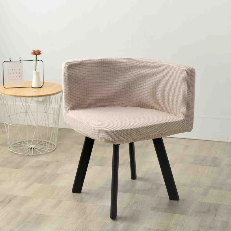 Stretch Triangle Chair Cover All-inclusive Protector Low Back Dining Chair Home Hotel Leisure Party Polar Fleece Chair Cover