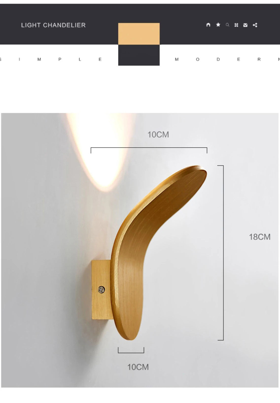 Modern LED Wall Lamps for Living Room TV Background Bedside Lamp Nordic Bathroom Corridor Balcony Wall Lights Fixtures