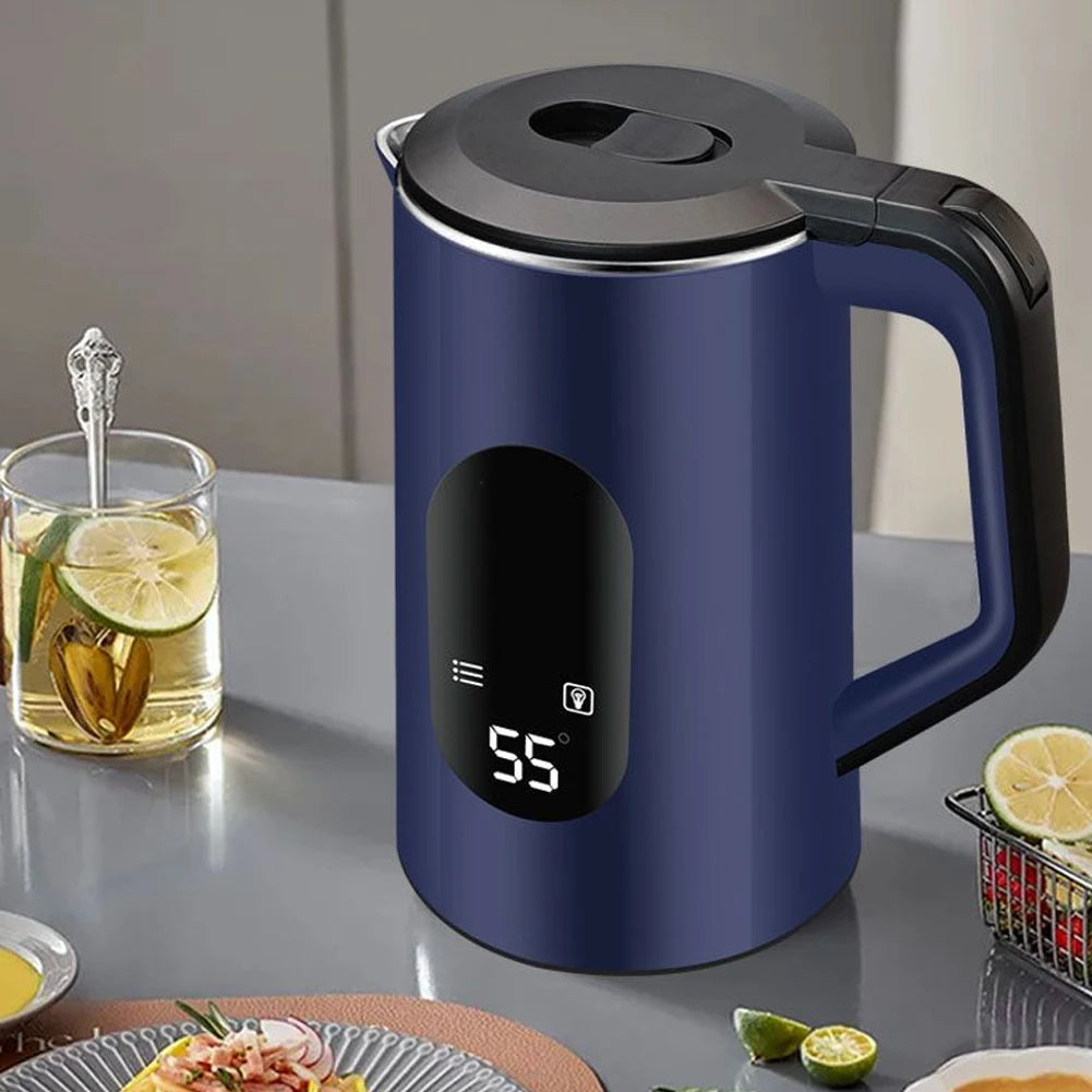 3L Stainless Steel Electric Digital Display Thermal Water Kettle Auto-Shutoff Boil Water Pot 1500W Fast Boil Home Kitchen Tool